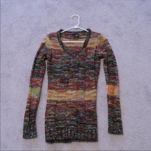 Charlotte Russe Multi colored sweater